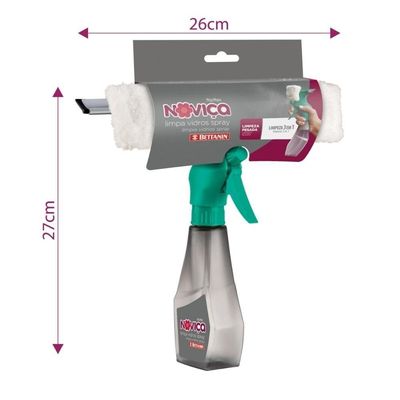 Mop Limpa Vidros Com Spray Noviça Bettanin