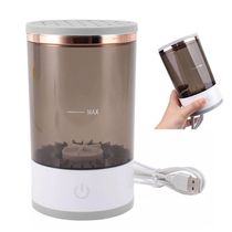 Maquina De Limpeza Pincel De Maquiagem Usb Automatico Limpador Potente Vibraçao Remove Sujeira