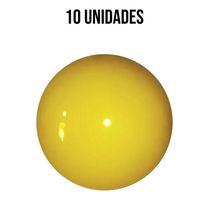 Bola De Vinil Lisa Amarela - 14 Polegadas - 10 Unidades