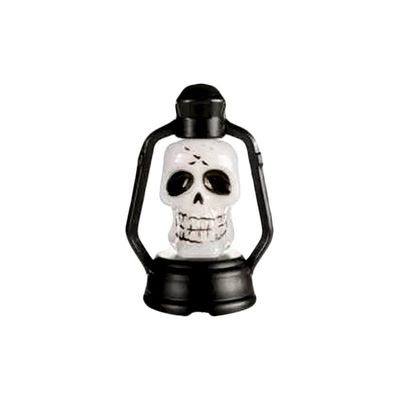 Luminária Lampião De Caveira Halloween Com Luz