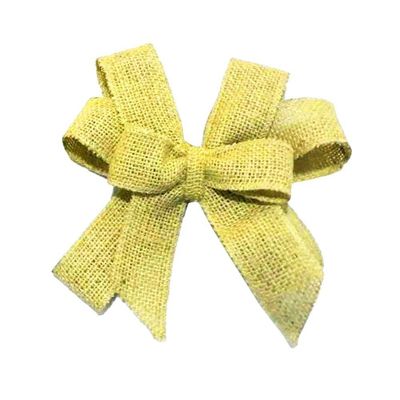 Fita De Juta Amarela - 80mm X 10m