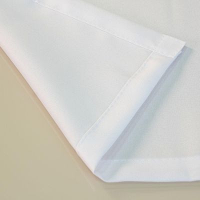 Caminho De Mesa Basic 1 Peça 1,30m X 40cm Tecido Oxford 100% Poliéster - Branco