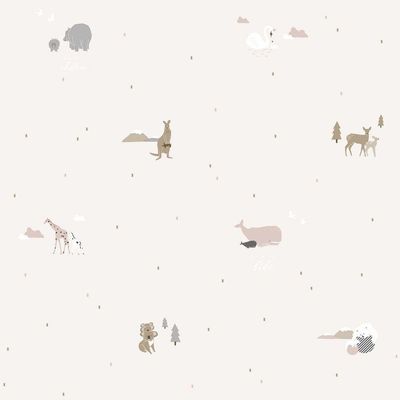 Papel De Parede Sambori Family 7004-3 - Rolo 10m X 0,53m