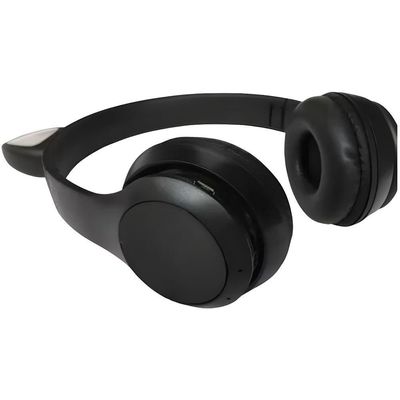 Fone Bluetooth Orelha De Gato Led Colorido Preto