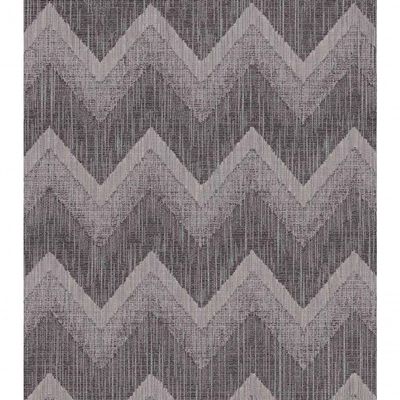Papel De Parede Infinity Chevron énico Cinza If3002 - Rolo 10m X 0,53m