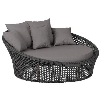 Chaise Hungria Pintura Marrom Corda Náutica E11 Trama Preto