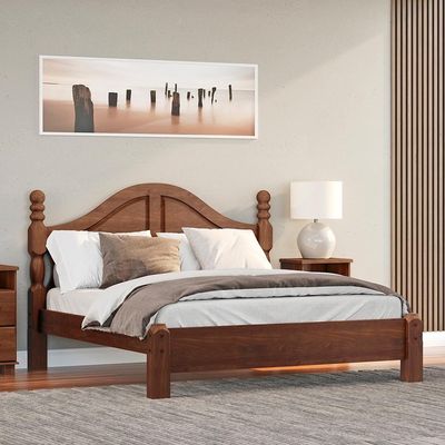 Cama Queen Classica 02 Mesas De Cabeceira Madeira Maciça Milani Store Cafe