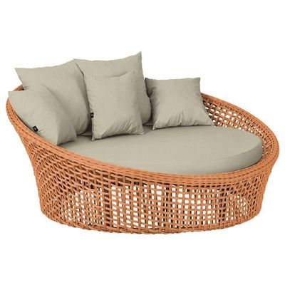 Chaise Hungria Pintura Marrom Corda Náutica E7 Trama Terra Cota