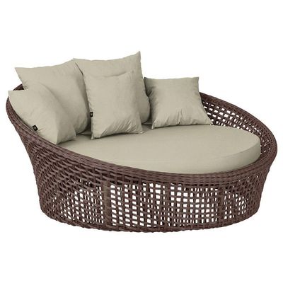 Chaise Hungria Pintura Fendi Corda Náutica E7 Trama Original Marrom