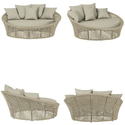 Chaise Hungria Pintura Marrom Corda Náutica E7 Trama Rami