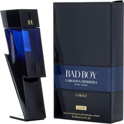 Perfume Masculino Carolina Herrera Ch Bad Boy Cobalt Elixir Edp Spray 100 ml