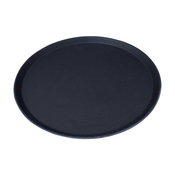 Kit 3 Bandejas De Servir Garçom Profissional Bar Restaurante Antiderrapante Emcasatem 40cm