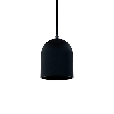Lustre Pendente Taschibra Mug E27 Bivolt Preto 02110253-18