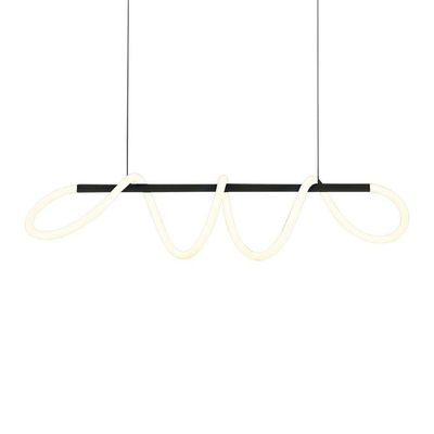Lustre Pendente Taschibra Zurique Led Bivolt Preto 3000k Luz Amarela 15051076