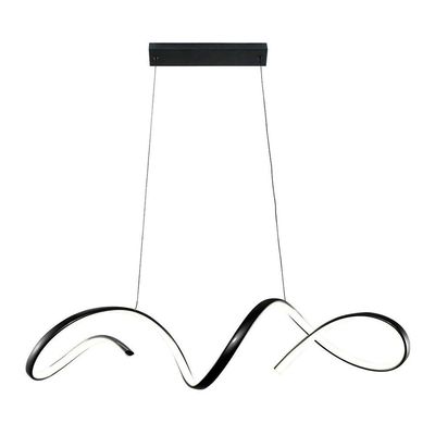 Lustre Pendente Taschibra Londres Led Bivolt Preto 3000k Luz Amarela 15051071