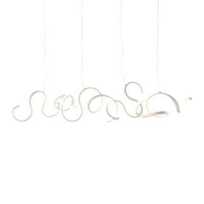 Lustre Pendente Taschibra Toronto Led Bivolt Branco 3000k Luz Amarela 15051085