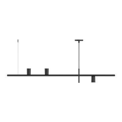 Lustre Pendente Taschibra Conde E27 Bivolt Preto 02110294-18