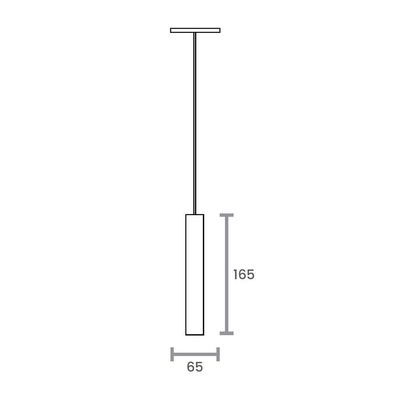 Lustre Pendente Taschibra Tabli Mini Gz10 220v Branco 02110289-01