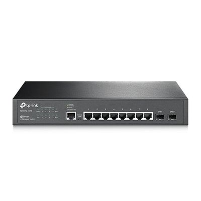 Switch Tp-Link Gigabit 8 Portas + 2 Slots Sfp T2500G-10Ts