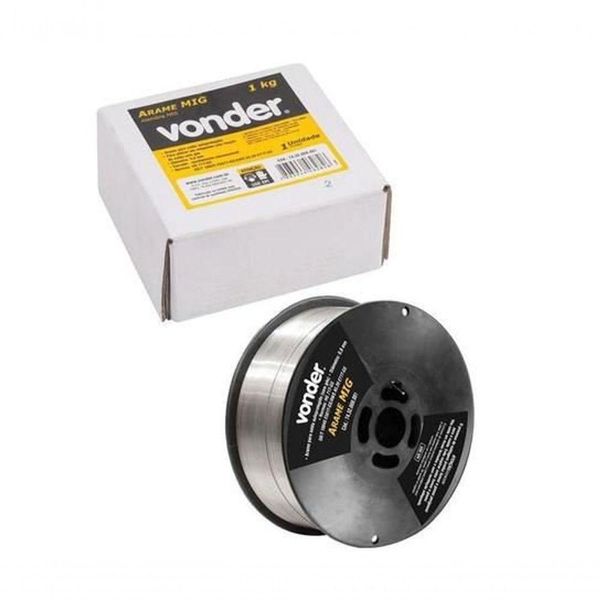 Arame Solda Mig 0.8 1kg - Vonder Sem Variação único
