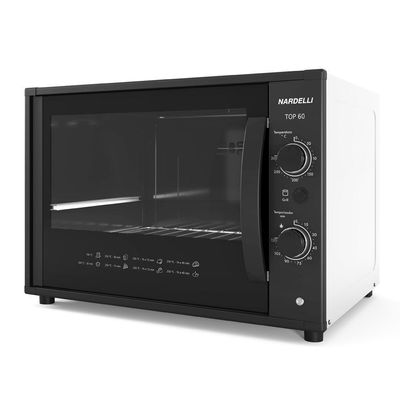 Forno Elétrico De Bancada Nardelli Top 60 Litros Branco 220V