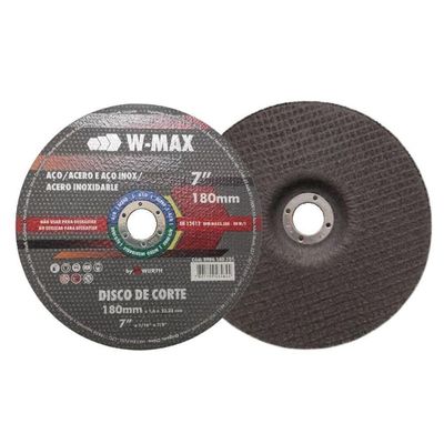 Disco De Corte Inox W-max Wurth 7" (180mm)