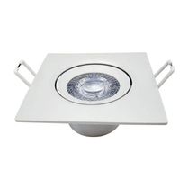 Spot Led Embutir Quadrado Bivolt 7w 3000k Avant