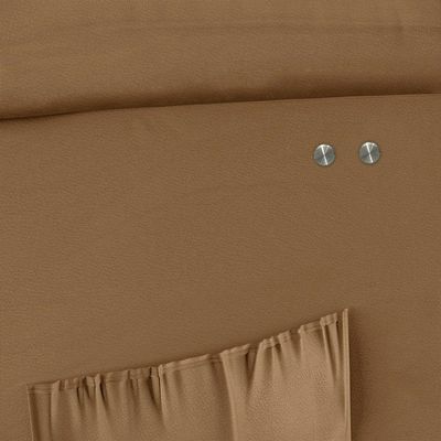 Poltrona Do Papai Reclinável Melim Power Touch Pu Caramelo Fh1 - D'rossi