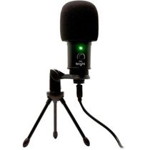 Microfone De Mesa Bright Streamer Rgb