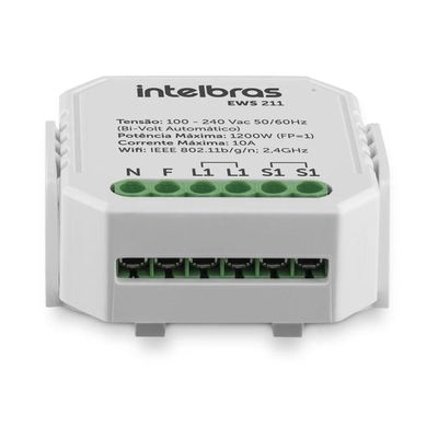 Interruptor Controlador De Cargas Wi-fi Ews 211 4850005...