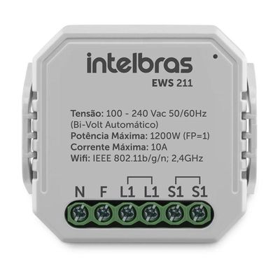 Interruptor Controlador De Cargas Wi-fi Ews 211 4850005...
