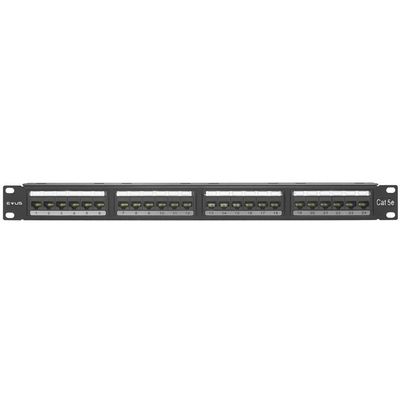 Patch Panel Evus Cat5e 24 Portas Ev-pp-5e-24