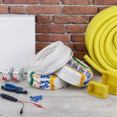 Rolo Cabo Flexível 750v 4mm² 100 Metros Branco Sil
