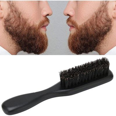 Escova De Barba Cabelo Masculina Black Longa Vertix