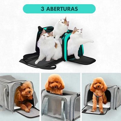 Bolsa De Viagem Para Transporte Pet Verde