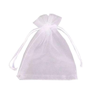 Saquinho De Organza Branco 15x18cm - 10 Unidades