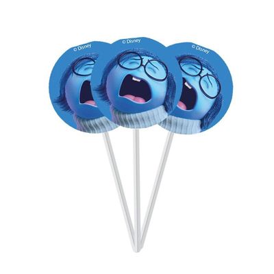 Picks Decorativos Divertidamente 2 - 8 Unidades