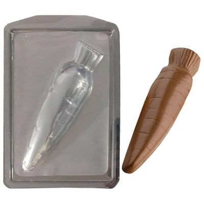 Forma De Silicone Para Chocolate - Cenoura