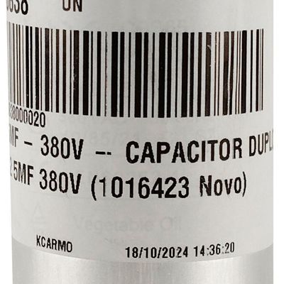 Capacitor 35 + 2,5mf 380v - Vix Único