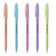 Kit Canetas-Esferográficas Sugar Cap 1.0mm - Escrita Fina - 5 Cores Tom Pastel