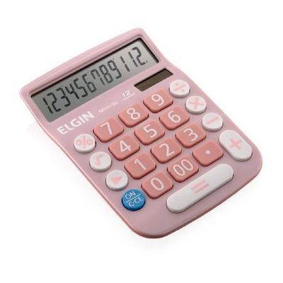 Calculadora de Mesa 12 Dagitos MV-4130 Rosa