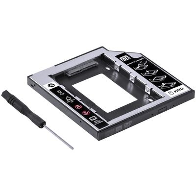 Adaptador CADDY para HD ou SSD Gaveta DVD Notebook AC-95