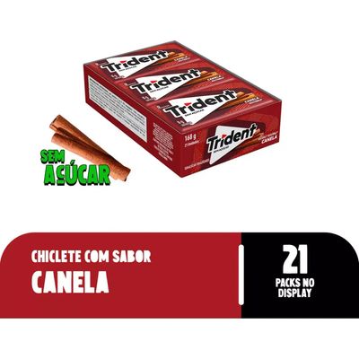 Chiclete Sabor Canela Caixa C/21un QHS - Trident