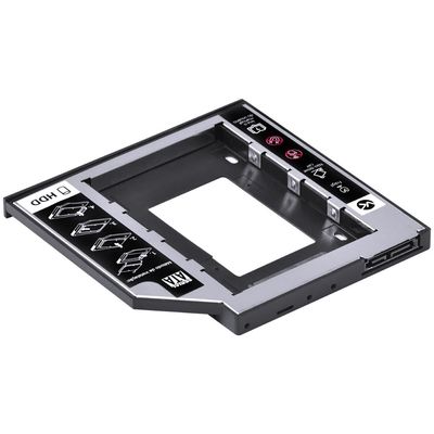 Adaptador CADDY para HD ou SSD Gaveta DVD Notebook AC-95