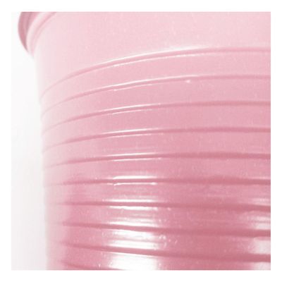 Copo Descartável Rosa Claro De Festa - 200ml - 50 Unidades