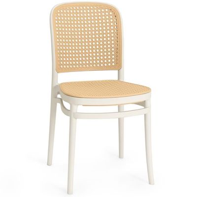 Kit 12 Cadeiras De Jantar Roma Para Sala E Cozinha - Branco
