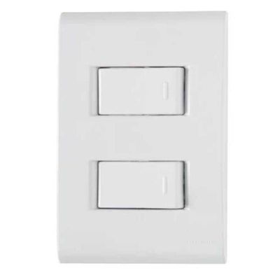 Conjunto 1 Interruptor Simples - Liz Branca - Tramontina