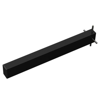 4 Suportes Pia Chumbar Bancada Mesa 40 Cm - Preto