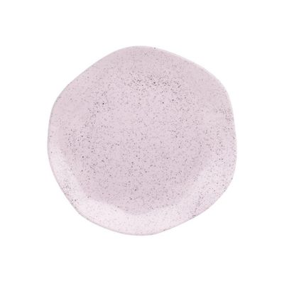 Conjunto 6 Pratos De Sobremesa 21,5 Cm Ryo Pink Sand Porcelana Oxford