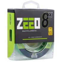 Linha Multifilamento Zeeo 8x 0,40mm 150m Zeeo 8x Verde Fluorescente